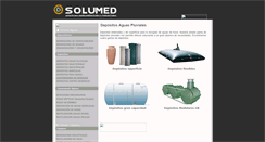 Desktop Screenshot of depositosaguaspluviales.com